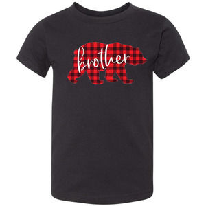 Brother Buffalo Plaid Christmas Shirt